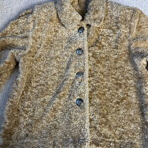 Women's Vintage Cozy Tan Jacket